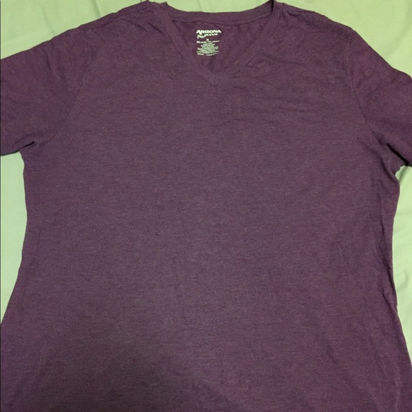 Tops | Purple Vneck Tshirt | Poshmark